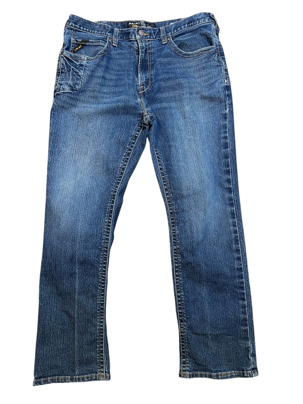 Ariat men’s rebar relaxed boot M4 jeans size 38x34 western workwear durable